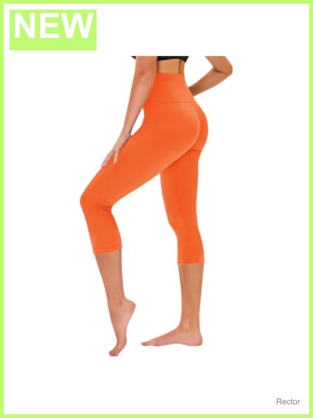 TNNZEET Women's Capri Leggings High Waisted Tummy Control Tights